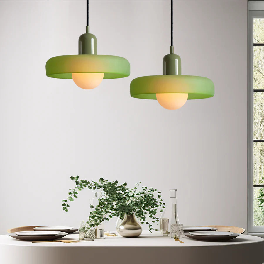 NORDLITE - Scandinavische glazen plafondhanglamp