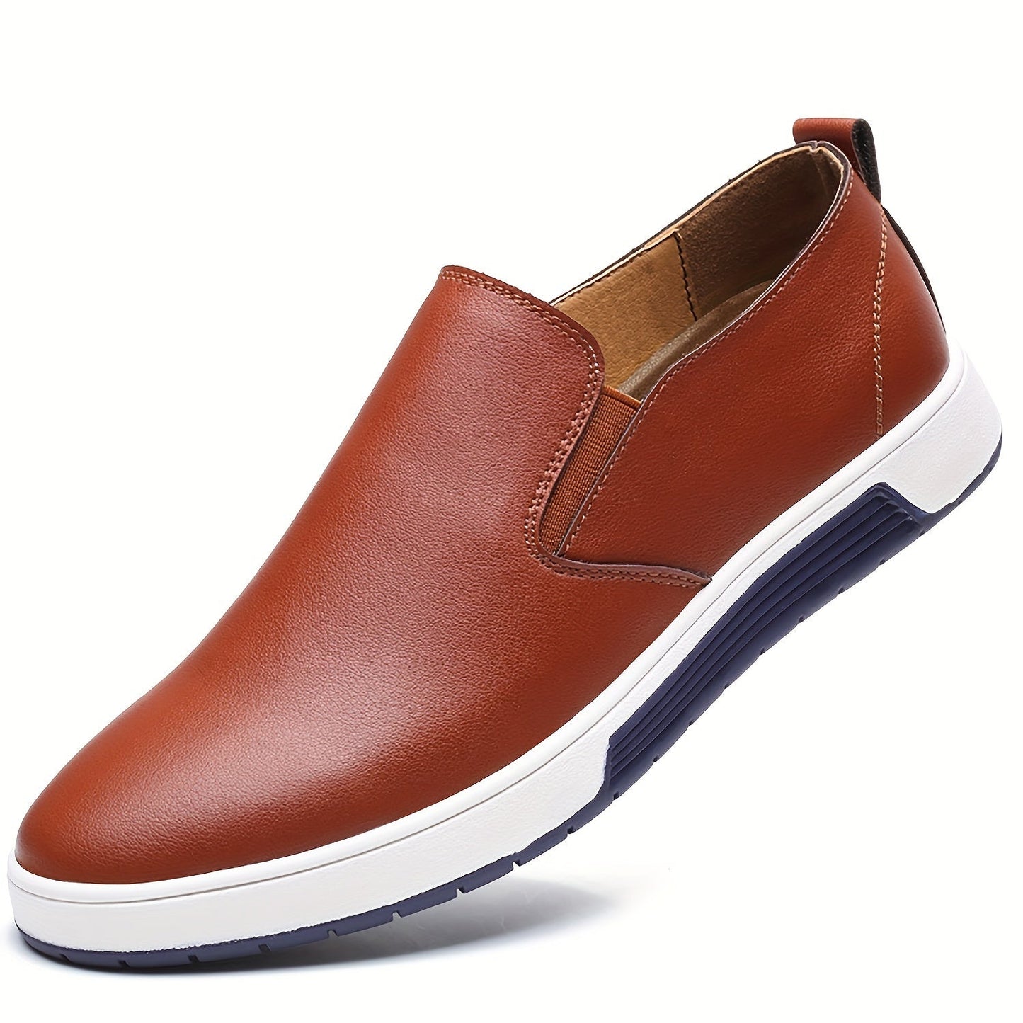 Heren - Casual Leren Schoenen - Comfortabele Zachte Zool - Stijlvolle Loafers - WINSOR EDGE