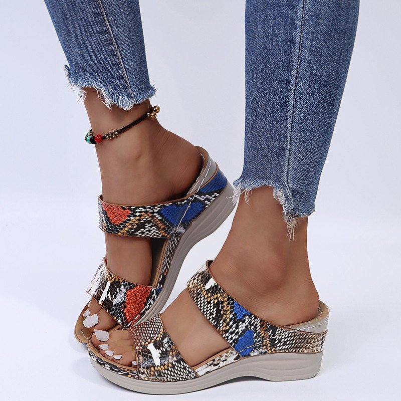 Lichte Sandalen - Dames - Ademend Materiaal - Comfortabel Draagcomfort - ANOUK EDGE