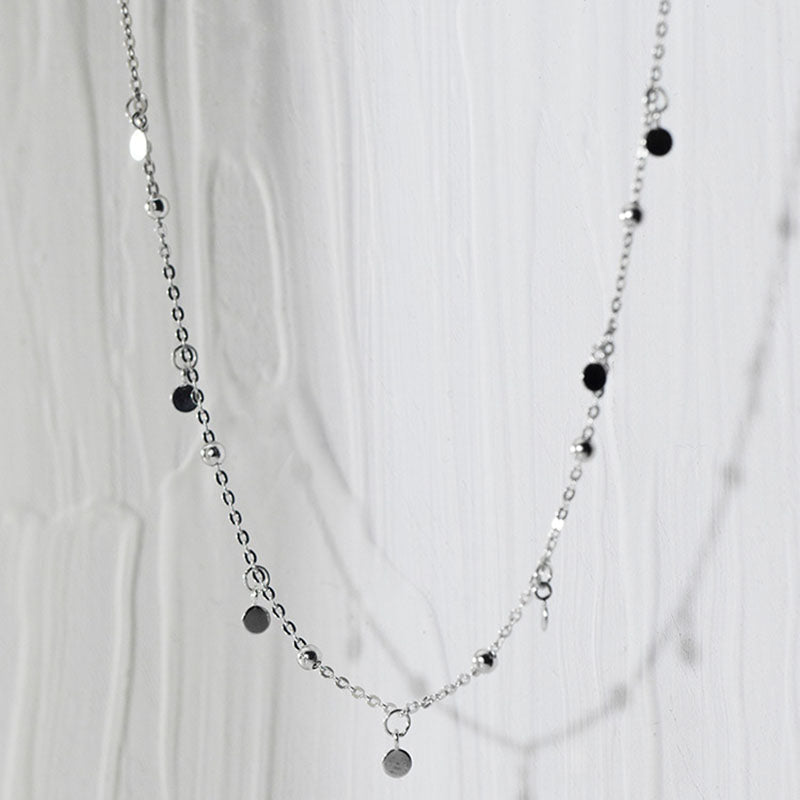 Fijne Dames Choker Ketting met Druppelaccenten voor Elegante Gelegenheden – LILA GLOW