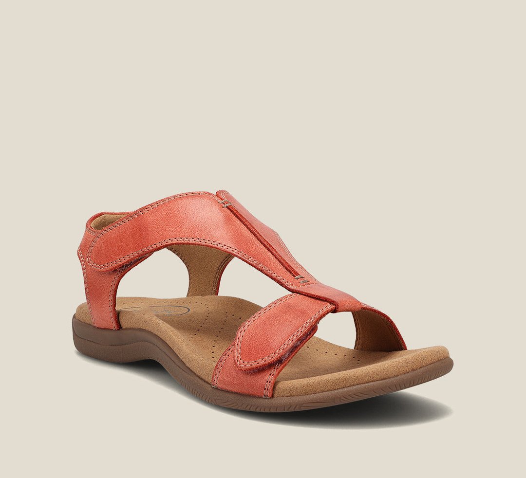 Dames - Orthopedische Leren Sandalen - Comfortabele Steunzolen - Zomerschoenen - ISLEEN