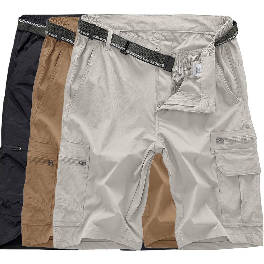Heren - Cargo Katoenen Broek - Ademend Materiaal - Outdoor Casual - ZOMER COMFORT