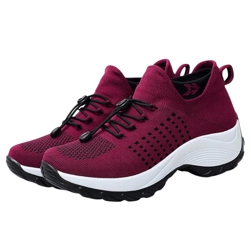 Stijlvolle orthopedische sneakers voor dames – VeloriaStep