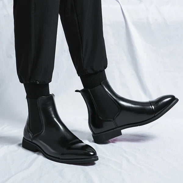 Chelsea Boots - Heren - Leer - Chelsea Boots Zwart - DAX