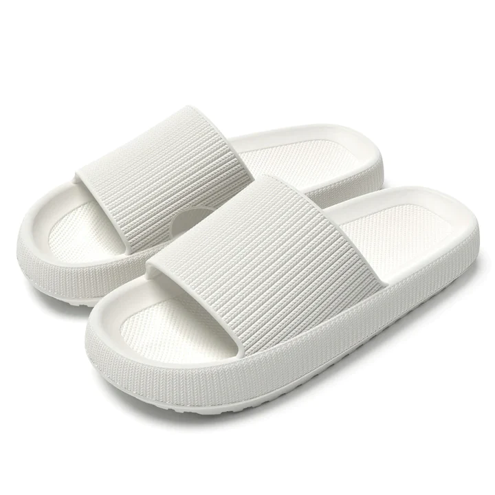 Dames - Traagschuim Teenslippers - Zachte Ondersteuning - Comfortabel Voetbed - PUFFWALK SLIPPERS