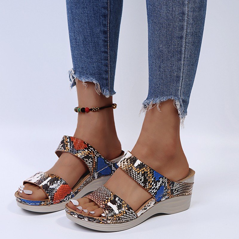 Lichte Sandalen - Dames - Ademend Materiaal - Comfortabel Draagcomfort - ANOUK EDGE