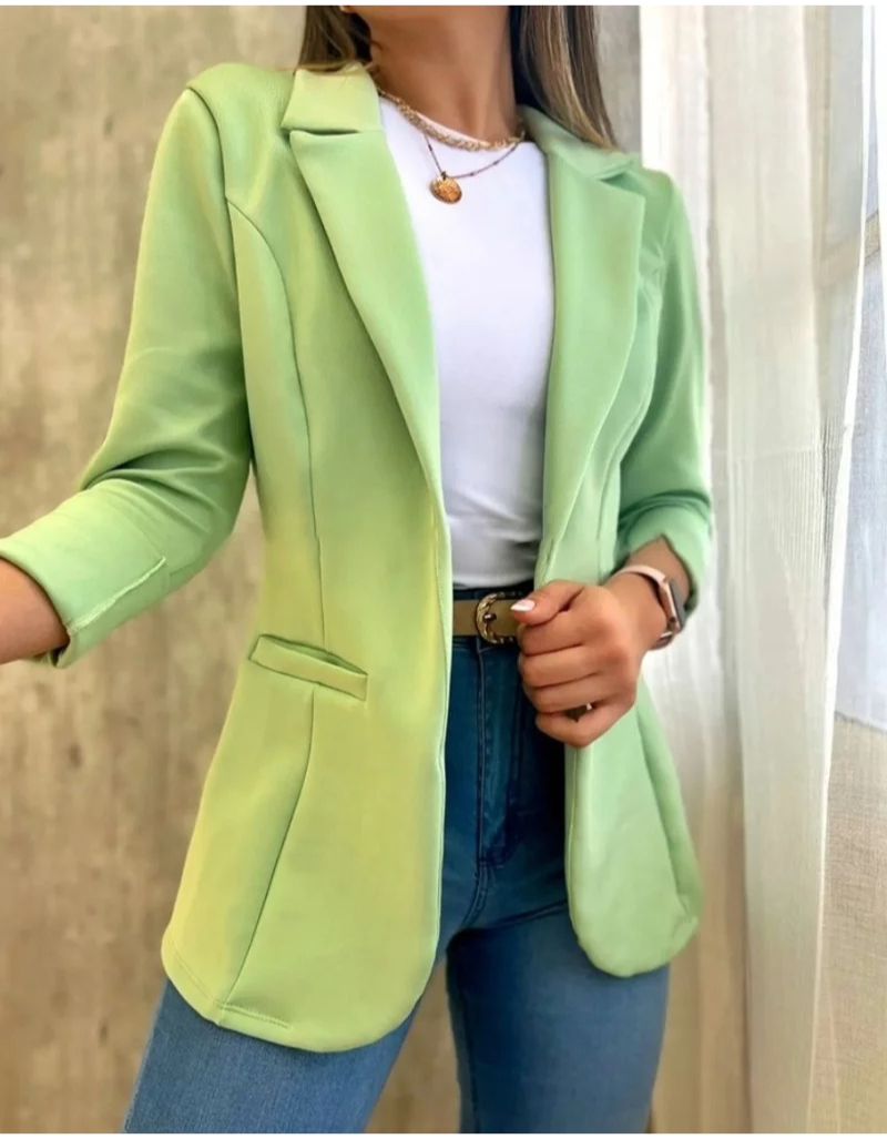 LIVIA - Stijlvolle dames blazer zonder sluiting, ideaal voor elke dag
