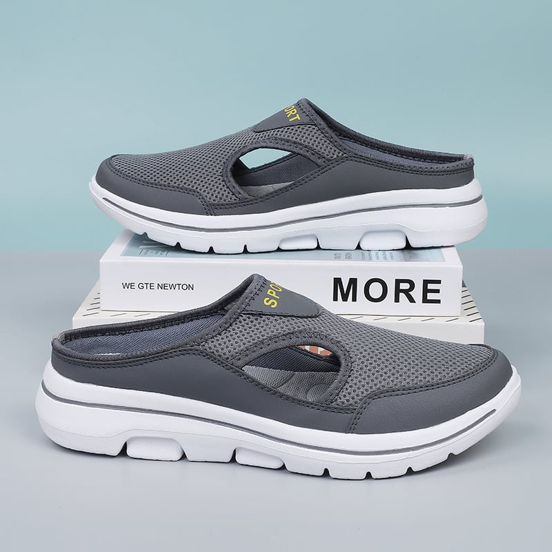 Dames - Orthopedische Slip-On Slippers - Ademend Mesh Geheugenschuim - Comfortabele Slippers - Voetgezondheid Slippers