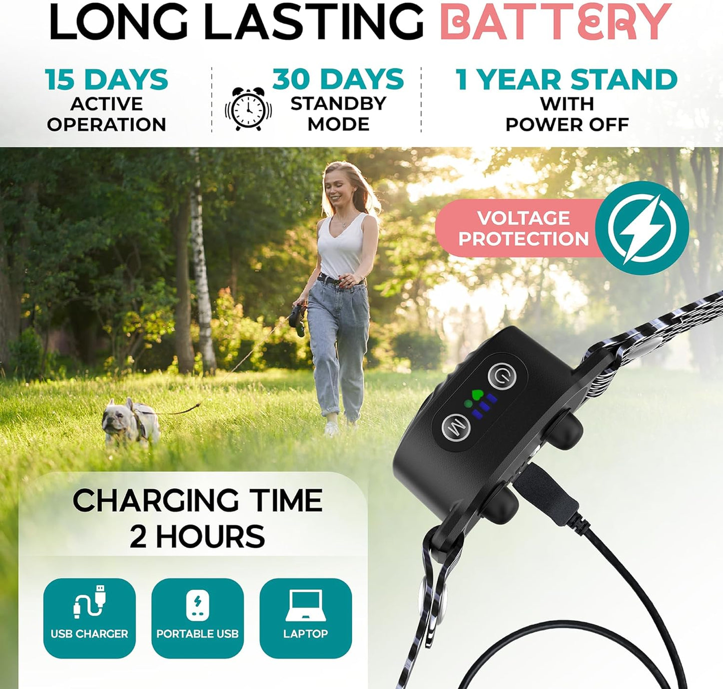 BARKGUARD - Anti-blaf halsband voor kleine honden