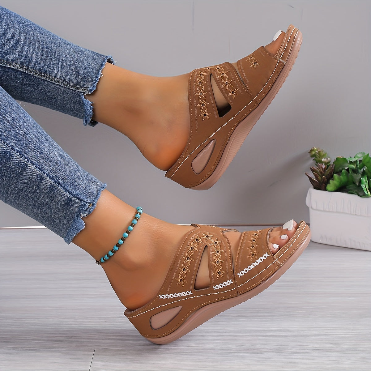 Orthopedische Sandalen - Dames - Comfortabel Ontwerp - Voetondersteuning - MEREL COMFORT