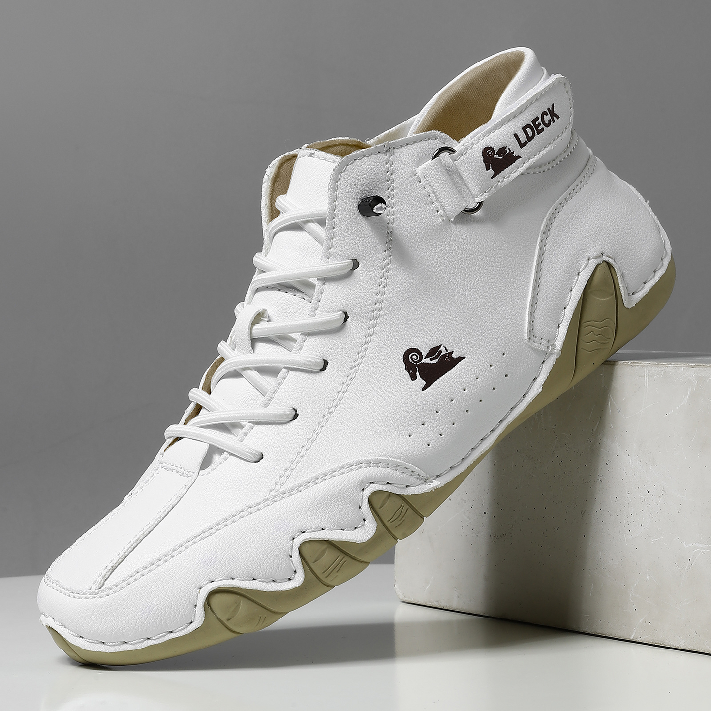 Wandelschoenen - Heren - Leren Orthopedisch - Comfort Walk