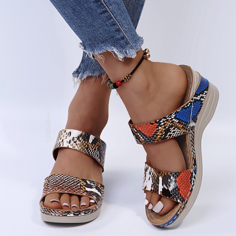 Lichte Sandalen - Dames - Ademend Materiaal - Comfortabel Draagcomfort - ANOUK EDGE