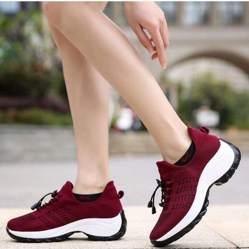 Stijlvolle orthopedische sneakers voor dames – VeloriaStep