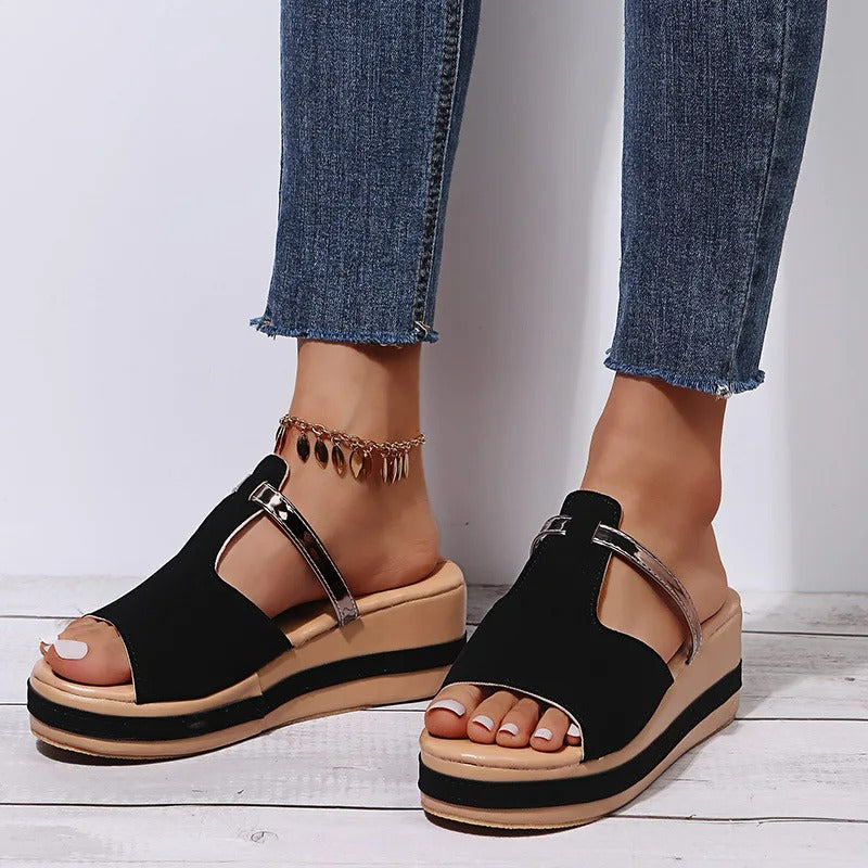 Platform Sandalen - Dames - Comfortabel Design - Zomer Mode - ELEGANTE STAP
