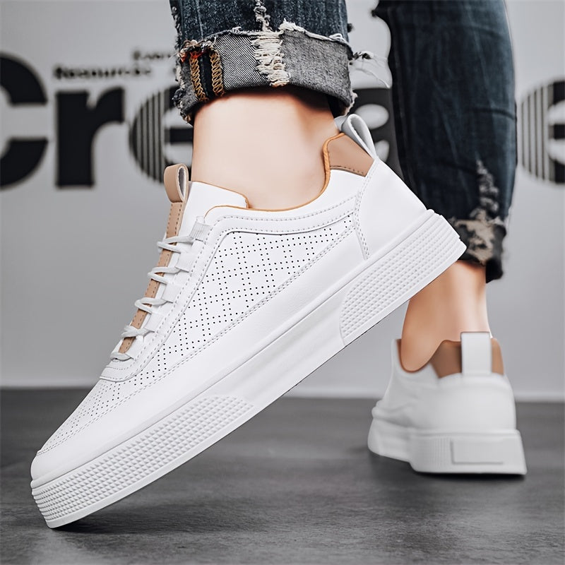 Mannen - Comfortabele Herensneakers - Stijlvol en Ademend - Perfect voor Elke Gelegenheid