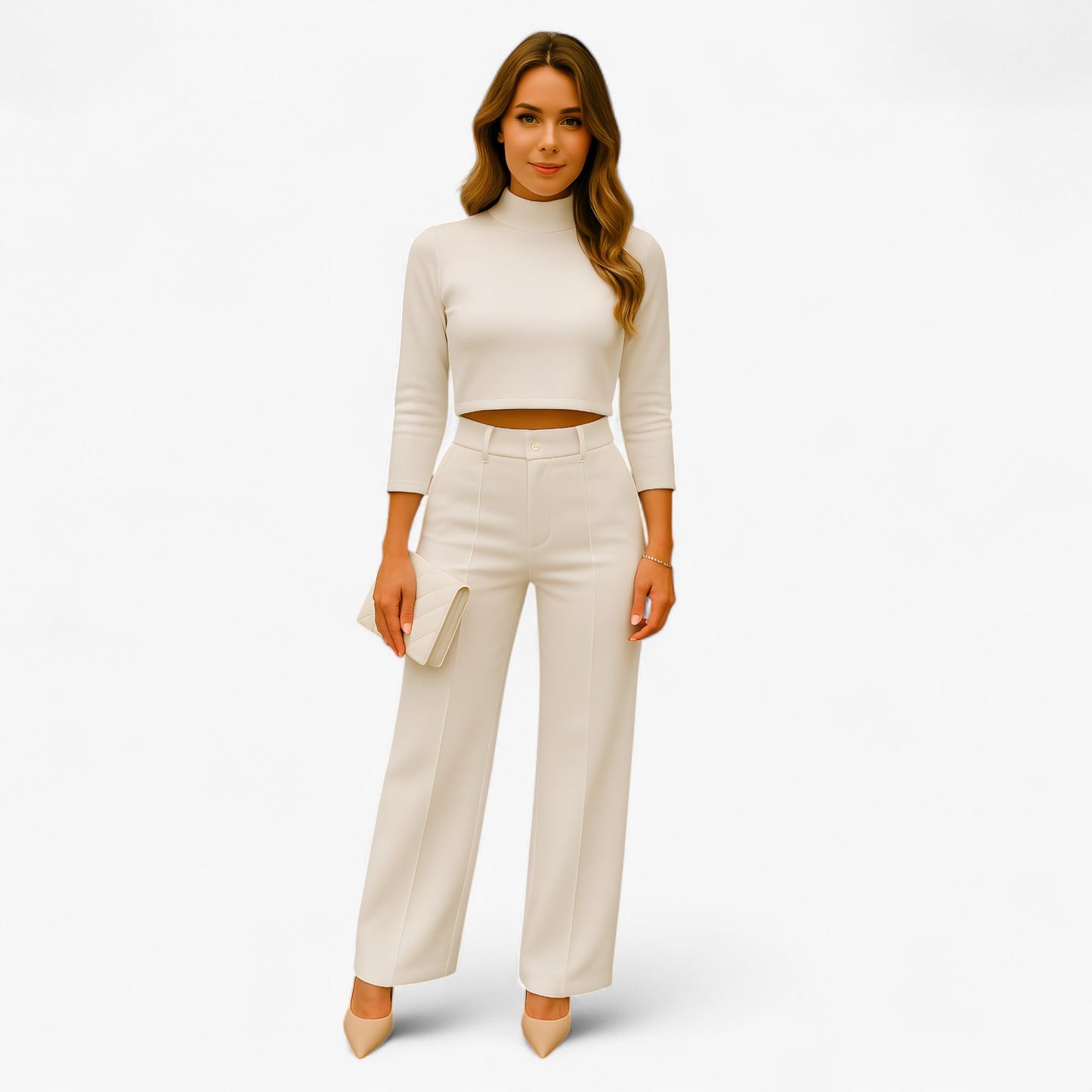 Trendy tweedelige dames set voor moeiteloze stijl – LunaSet