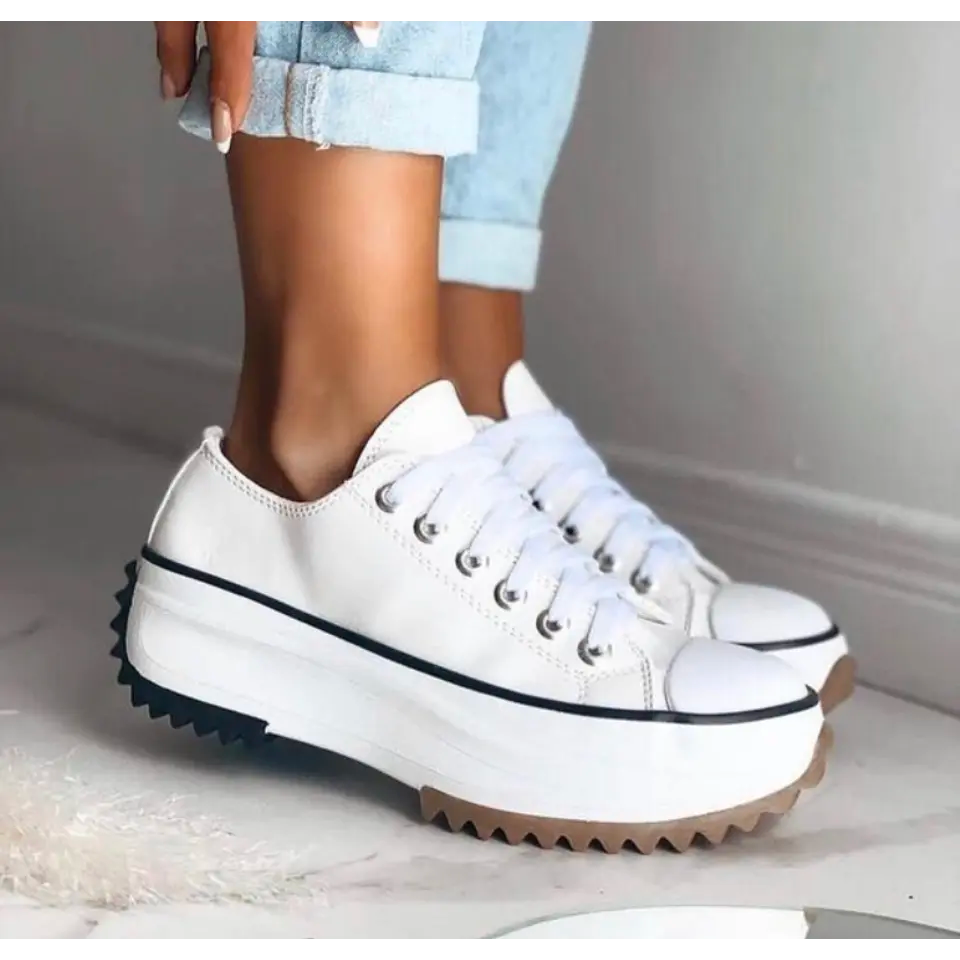 Sneakers - Dames - Dikke Zool - Plateau Sneaker - CloudStep