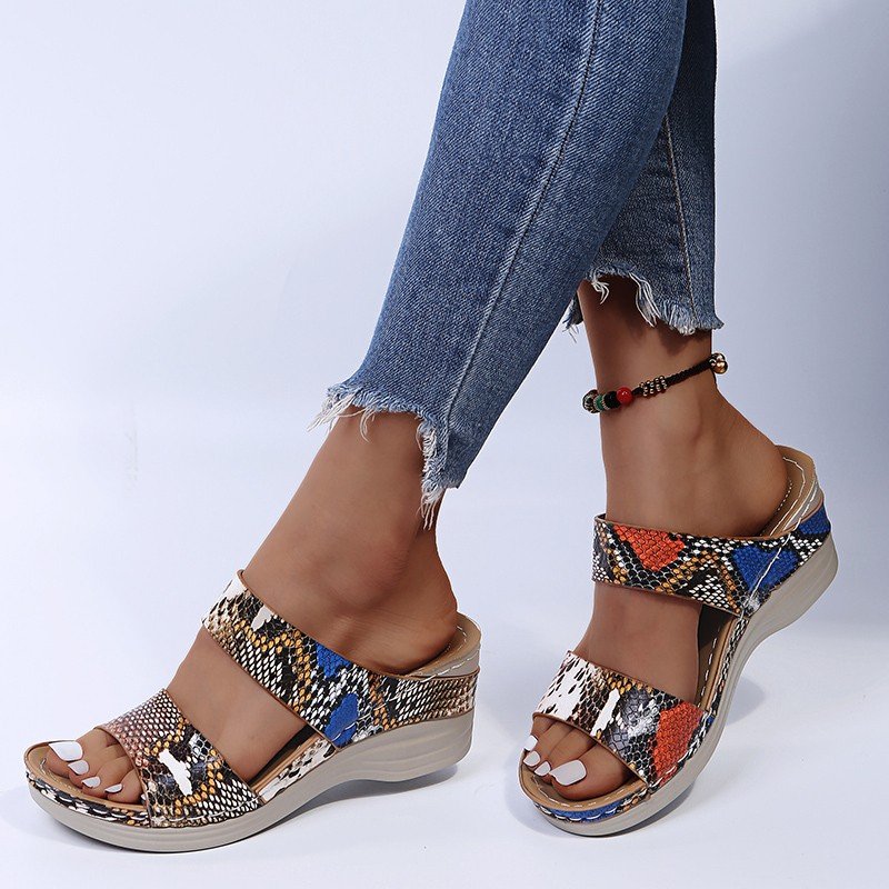 Lichte Sandalen - Dames - Ademend Materiaal - Comfortabel Draagcomfort - ANOUK EDGE
