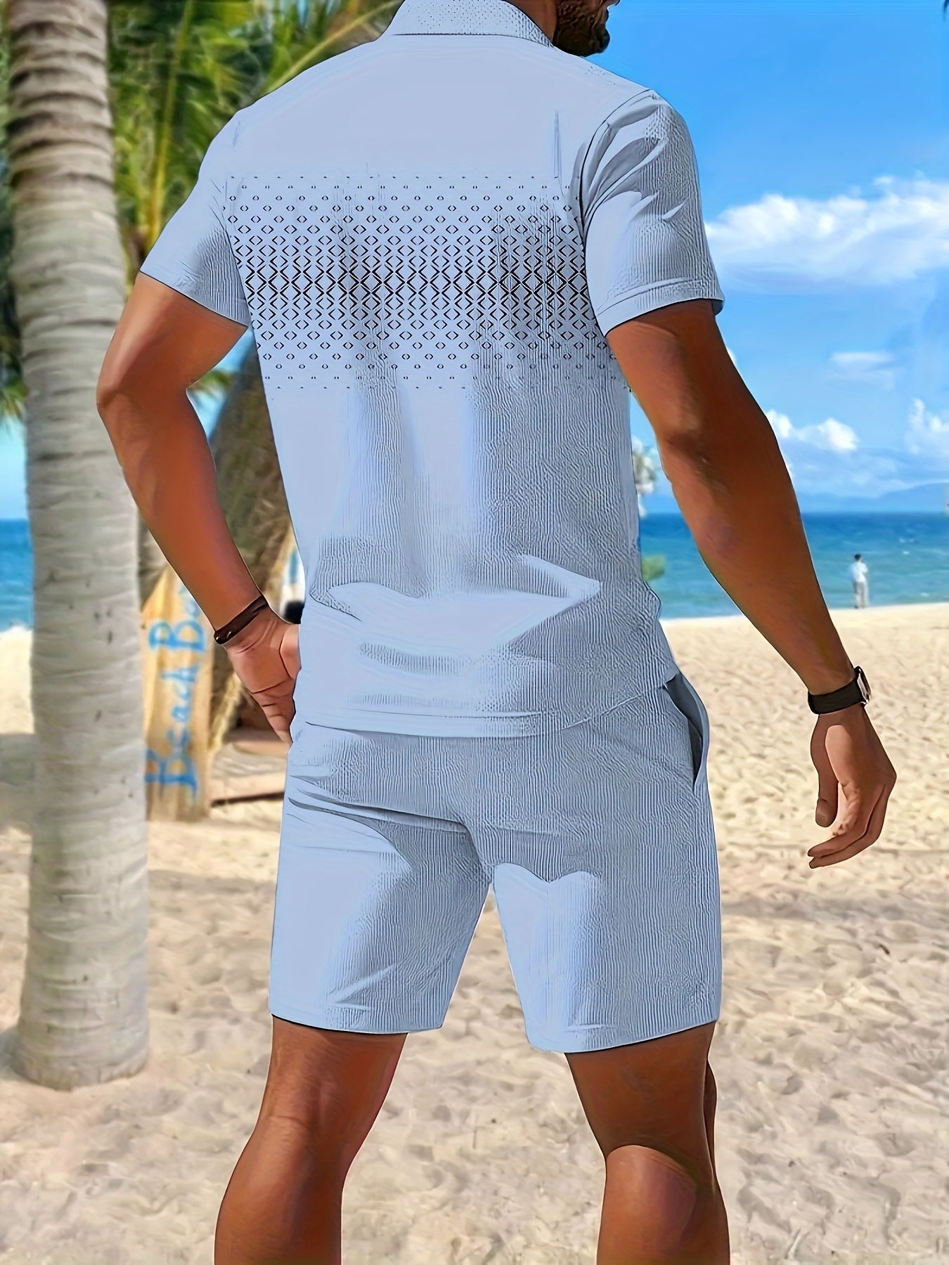 Heren - 2-delige Zomersportset - Sneldrogende Meshstof - Actieve Kleding - ZOMERSET COMFORT