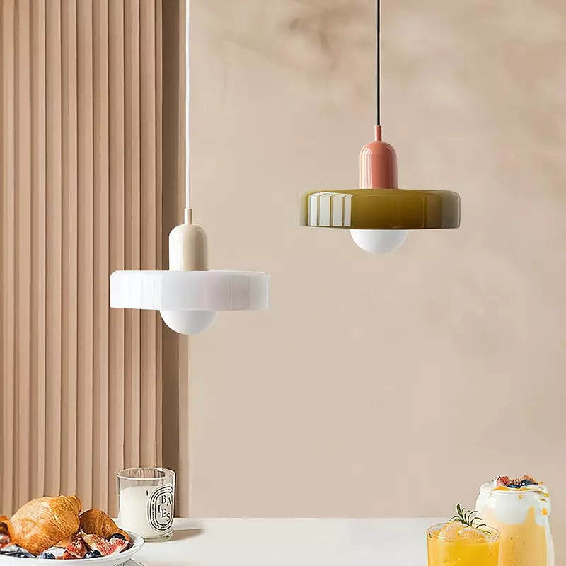 NORDLITE - Scandinavische glazen plafondhanglamp