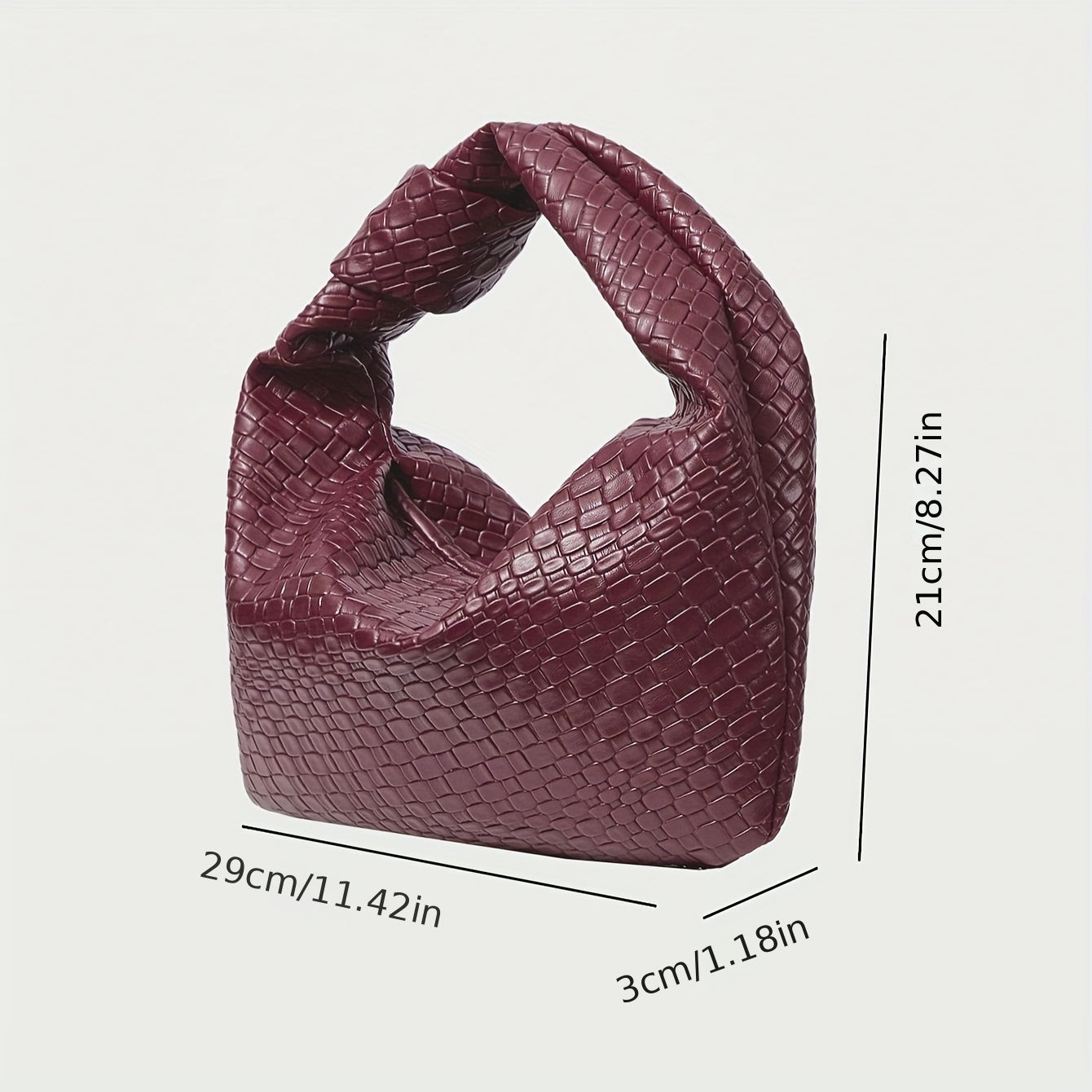 Vrouwen - Gevlochten Handtas - Woven - Compact Ontwerp - Stijlvolle Accessoire