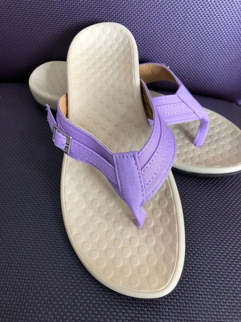 Dames - Orthopedische Teenslippers - Comfortabele Steunzolen - Ondersteuning Voor Voetklachten - VITA STEP