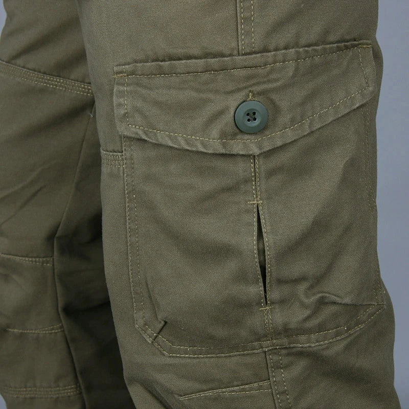 Heren - Cargobroek - Comfortabele Tailleband - Functionele Kleding - ROBUUST STIJL