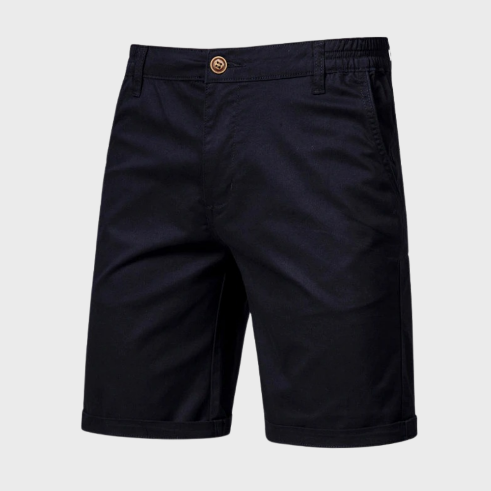 Heren Chino Short Met Elastische Tailleband Voor Comfortabele Casual Dagen – WILFRED BREEZE