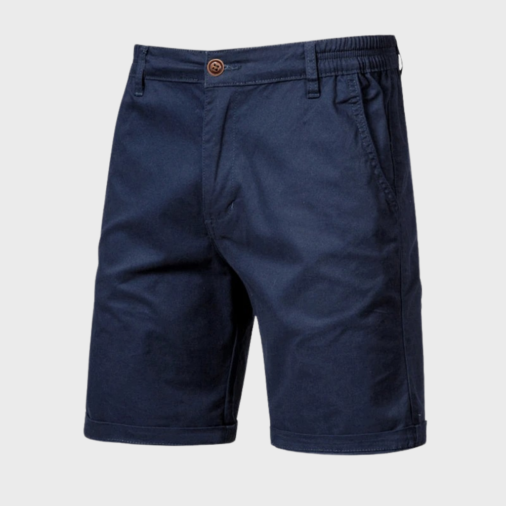 Heren Chino Short Met Elastische Tailleband Voor Comfortabele Casual Dagen – WILFRED BREEZE