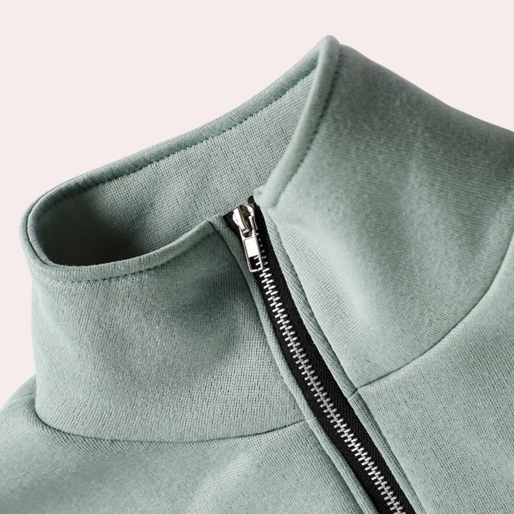 FITFLEX - Comfortabel dames trainingspak met pullover en rits
