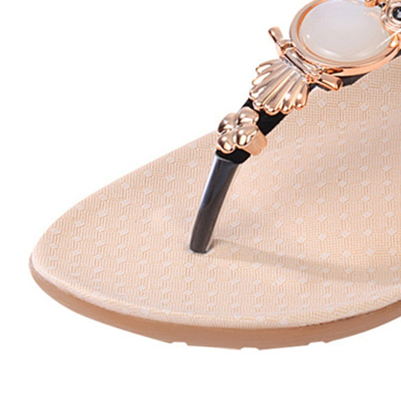 Comfortabele dames sandalen met elastische band en speels detail – LUNAYA OWL
