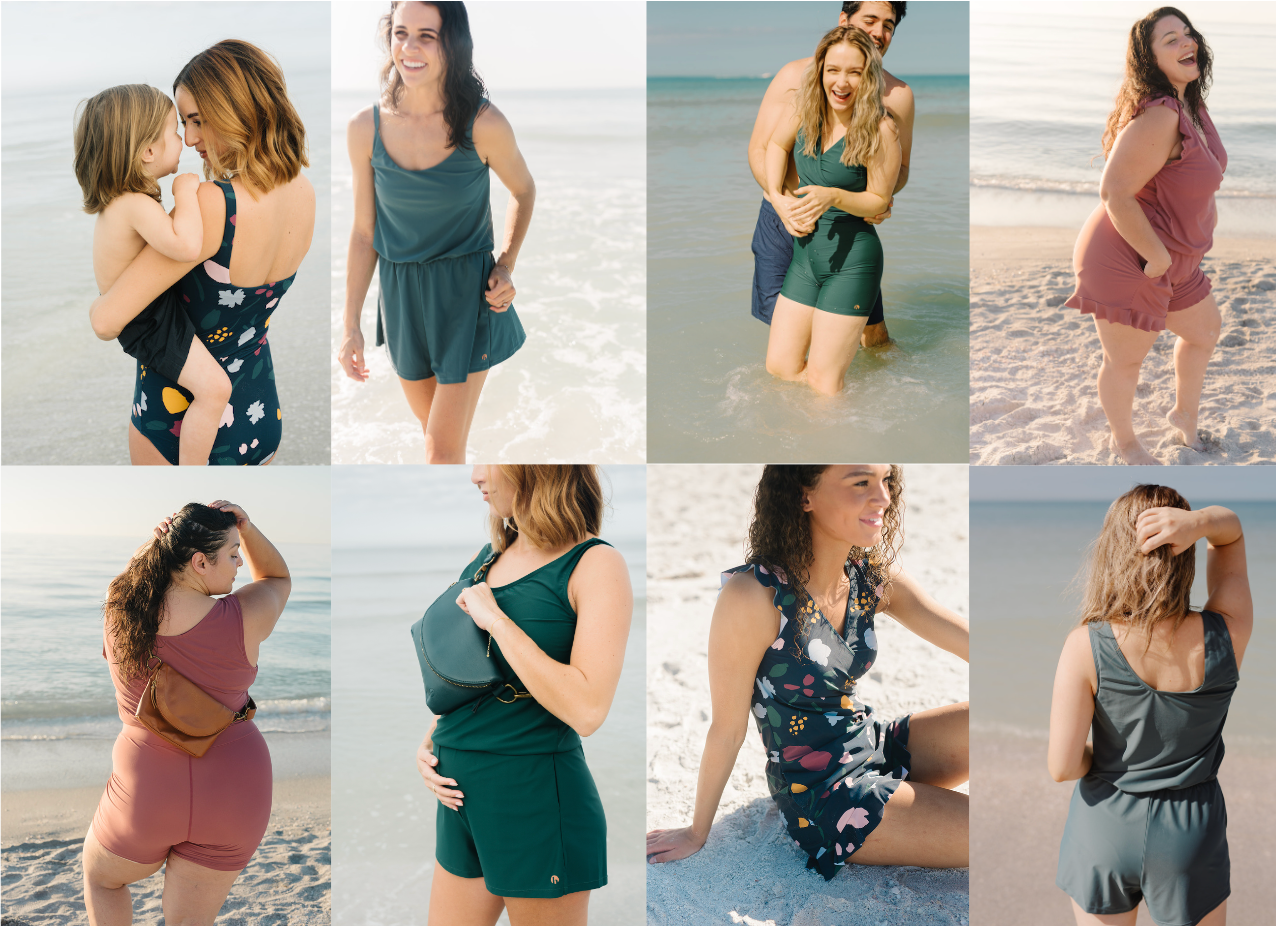 Dames - Badpak Romper - Ingebouwde BH - Stijlvolle Zwemmode - ELEGANTE ZOMER