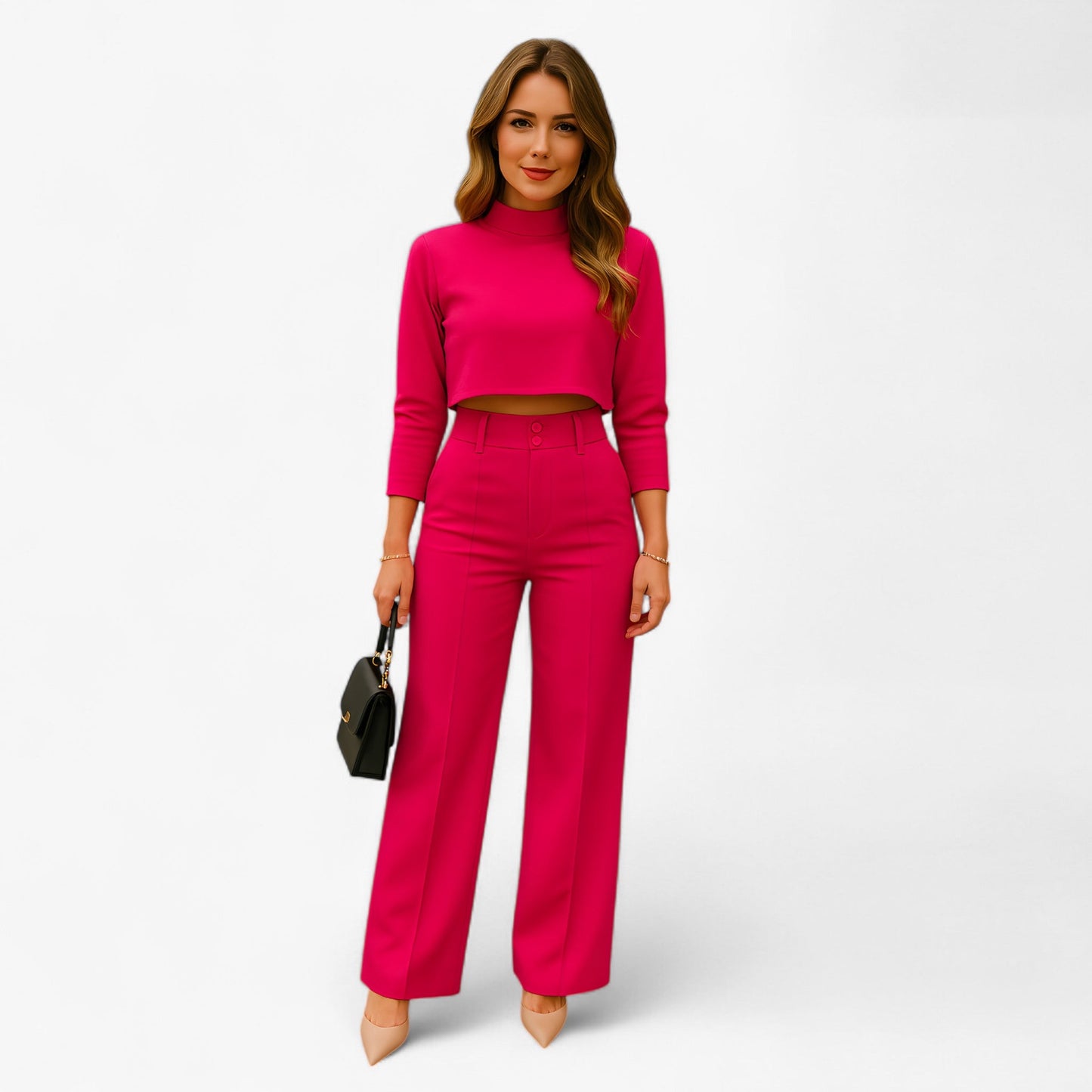 Trendy tweedelige dames set voor moeiteloze stijl – LunaSet