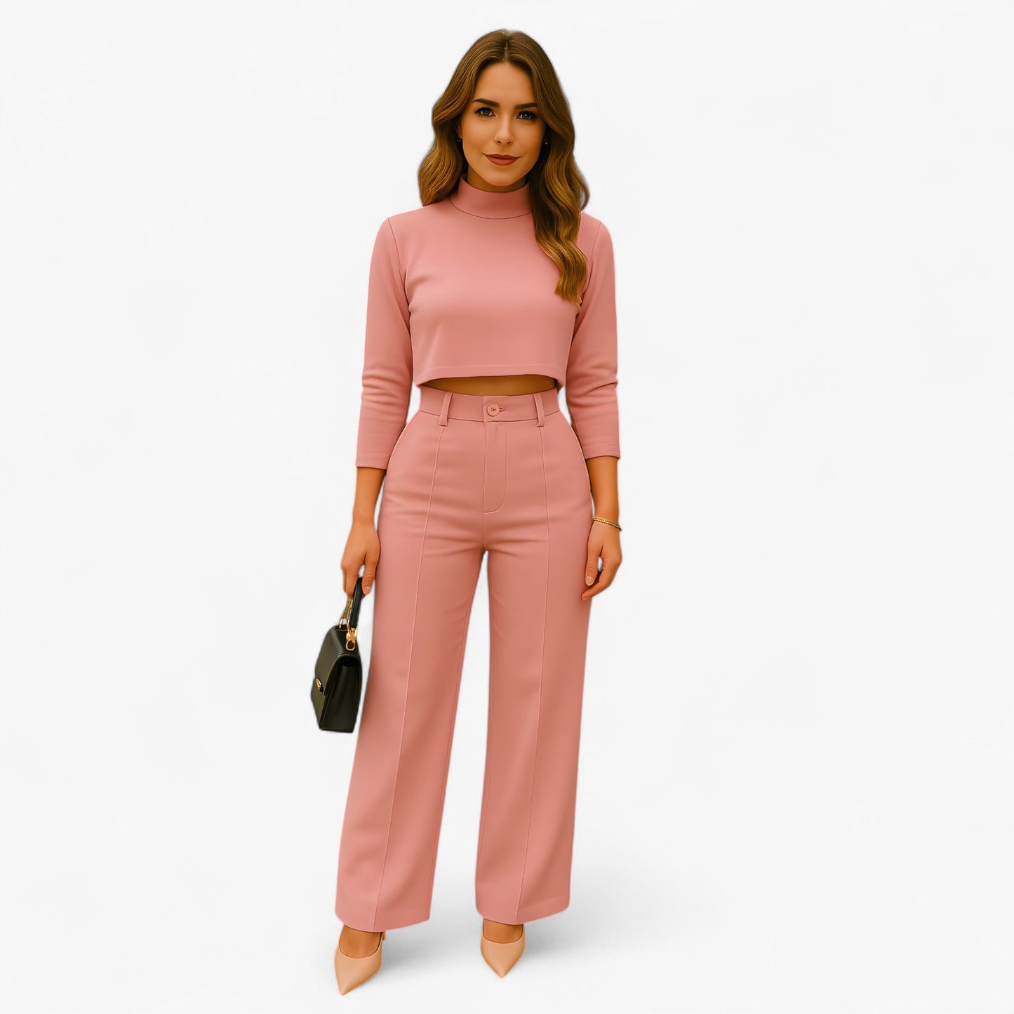 Trendy tweedelige dames set voor moeiteloze stijl – LunaSet
