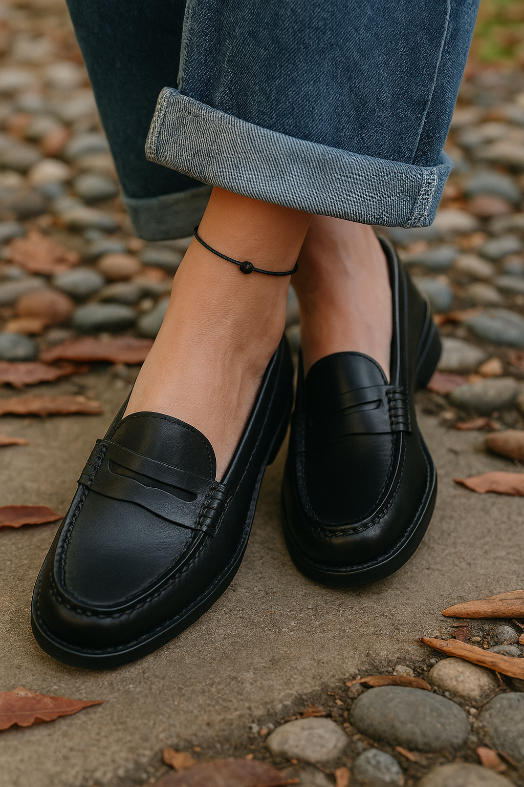 Leren Loafers - Vrouwen - Leer - Damesschoenen - Nova
