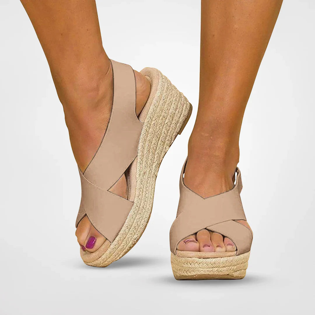 Ergonomische Sandalen - Dames - Comfortabele Ondersteuning - Voetgezondheid - BIANCA STIJL