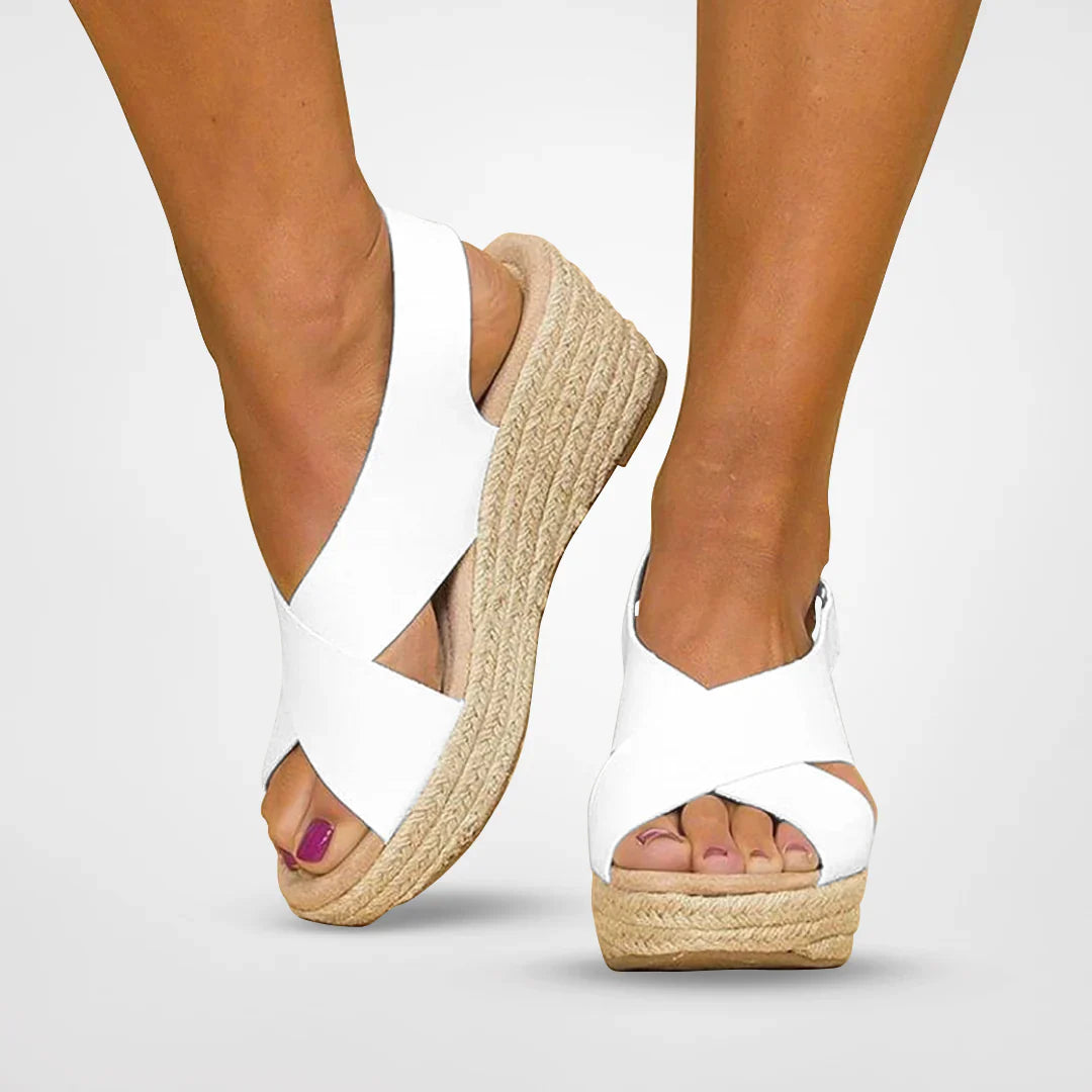 Ergonomische Sandalen - Dames - Comfortabele Ondersteuning - Voetgezondheid - BIANCA STIJL