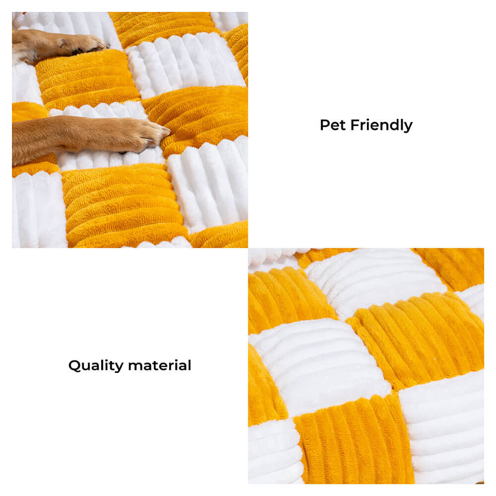 PAWGUARD - Comfortabele en stijlvolle geruite hoes ter bescherming van je bank