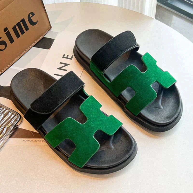 Dames - Gladiator Sandalen - Verstelbare Klittenbandsluiting - Elegante Mode - HIRA