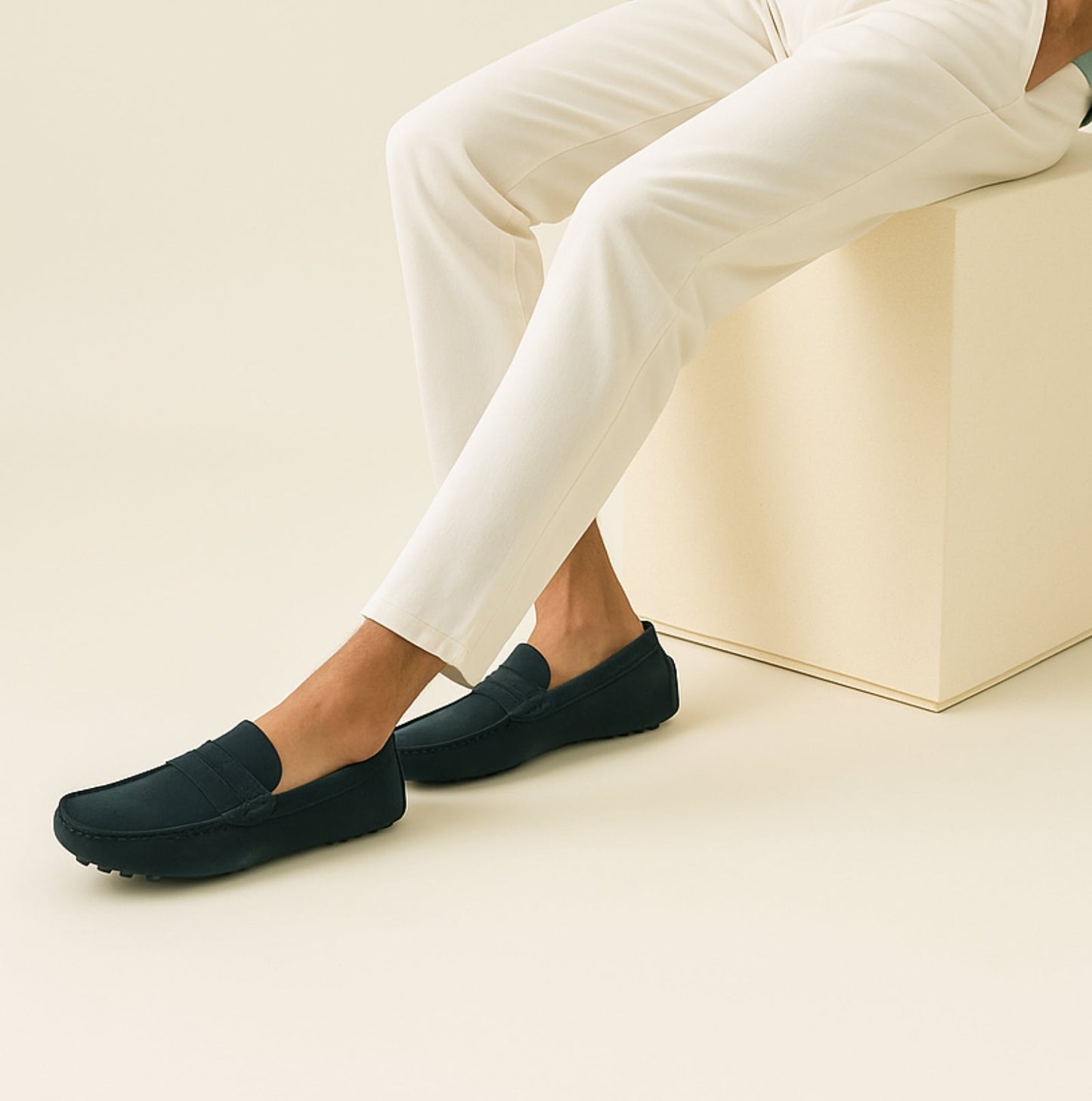 Suède Loafers - Heren - Premium Suede - Heren Loafers - Solvo