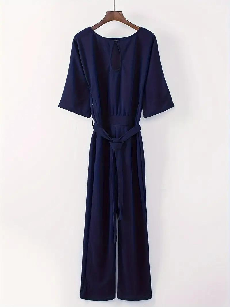 Elegante damesjumpsuit met flatterende taille en chique snit – CELISTA ELEGANCE