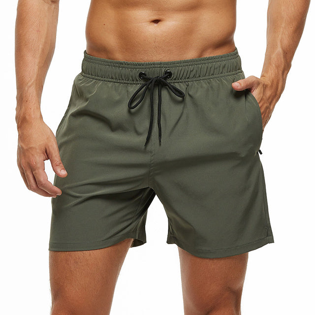 Heren Short met Elastische Tailleband en Verstelkoord voor Sportieve Activiteiten – REYNARD ACTIVE