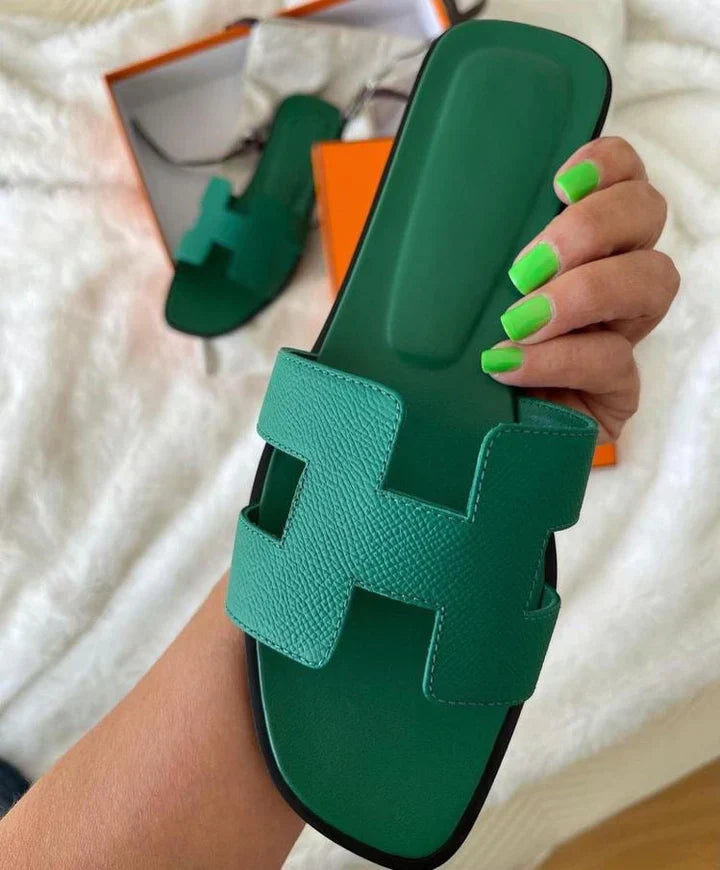 Luxe leren dames sandalen met H-profiel en ultiem comfort – NARVI H-COMFORT