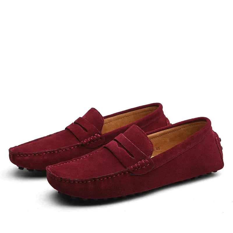 Suède Loafers - Heren - Premium Suede - Heren Loafers - Solvo