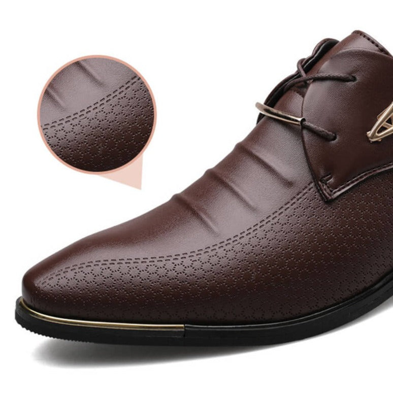 Geklede Oxford - Heren - Leer - Zakelijk Leer - Elegante Oxford