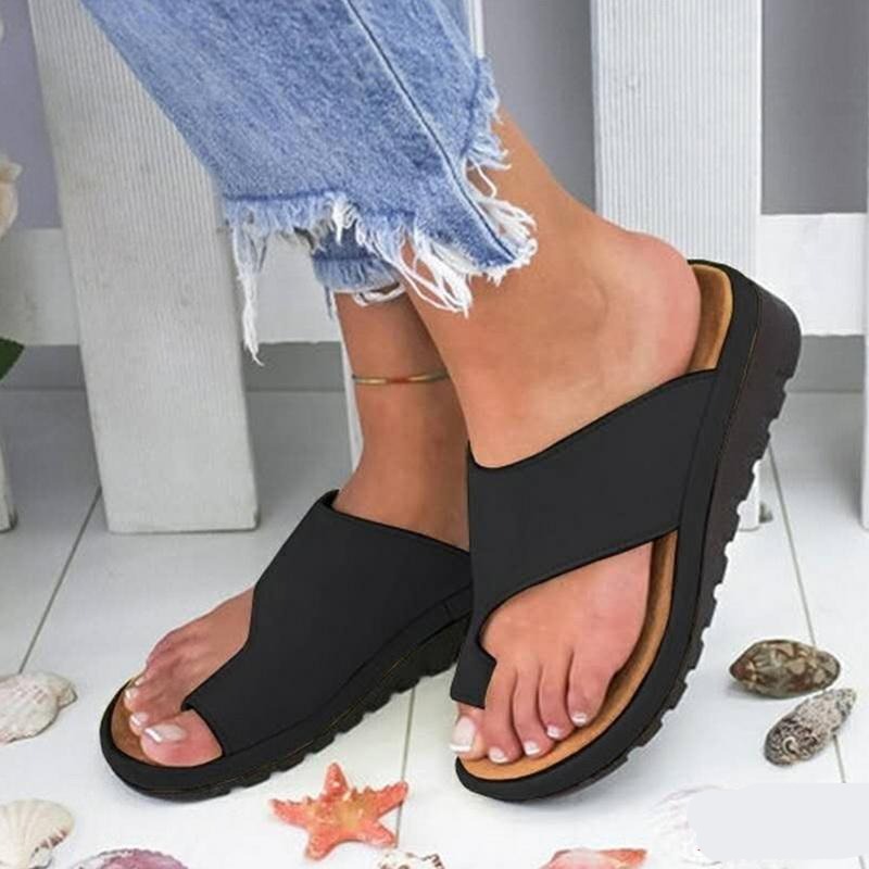 Zomerse schokdempende sandalen voor dames met luchtige pasvorm – SOLENA STEP