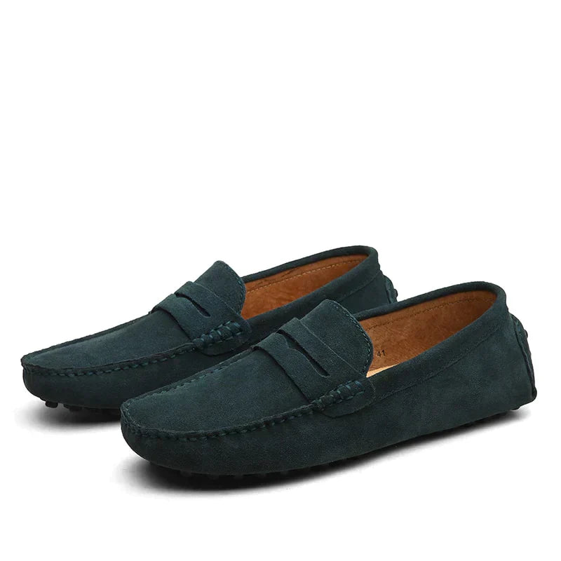 Suède Loafers - Heren - Premium Suede - Heren Loafers - Solvo