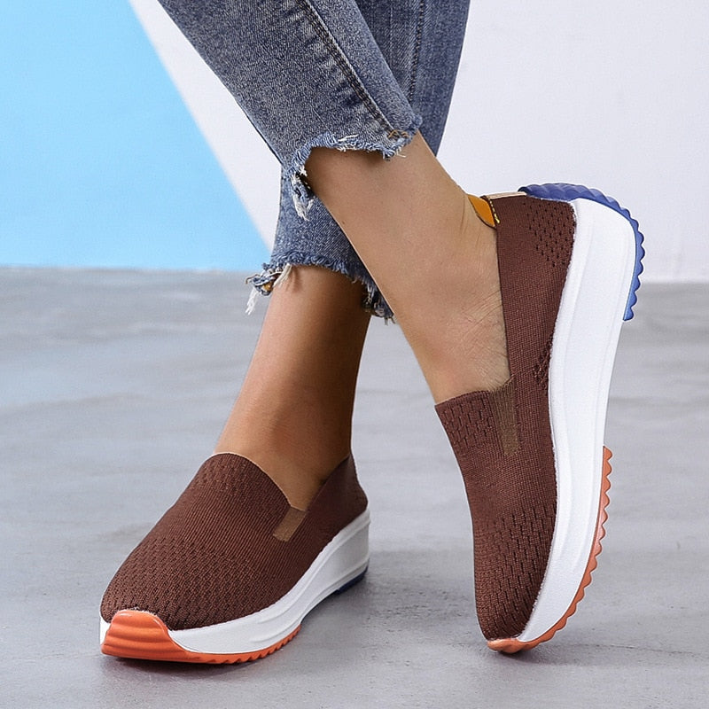 Vrouwen - Orthopedische Wandelschoenen - Ademend Mesh - Lichtgewicht Ondersteuning - Comfortabele Dames Sneakers