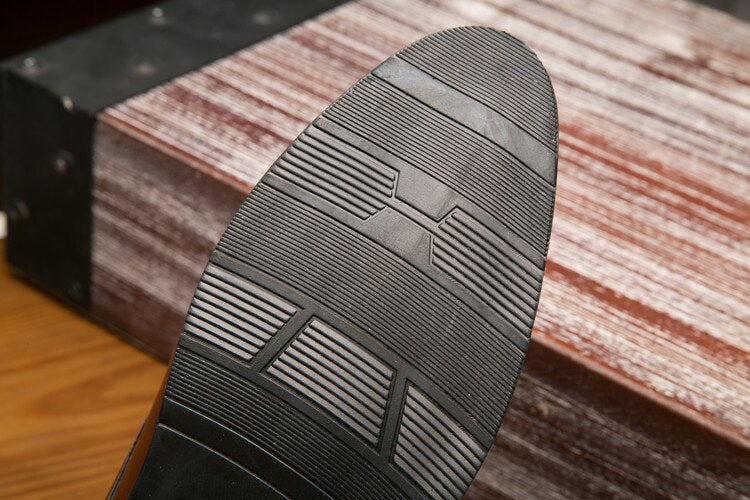 Heren - Oxford Geklede Schoenen - Echt Leer - Formeel Zakelijk - ELEGANTE STAP