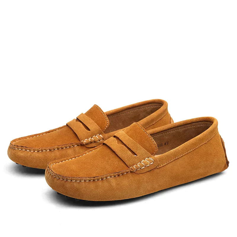Suède Loafers - Heren - Premium Suede - Heren Loafers - Solvo